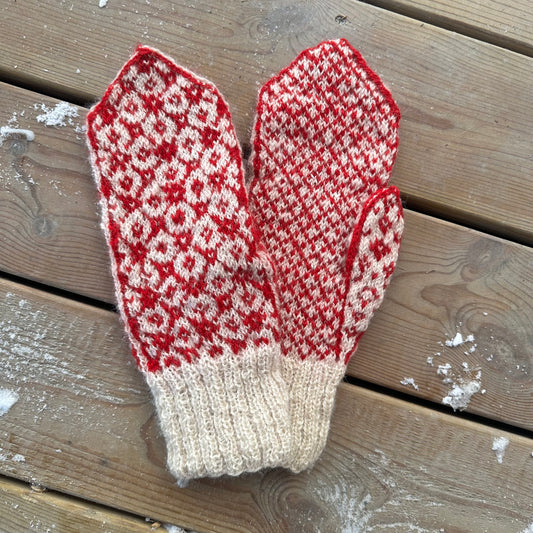 Strikkepakke - Mikkelvotten